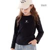 Duo Miaowu Girls' Long Sleeve Cotton T-Shirt