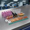 71 Pieces TIG Torch Consumables Kit Replacement Parts Compatible