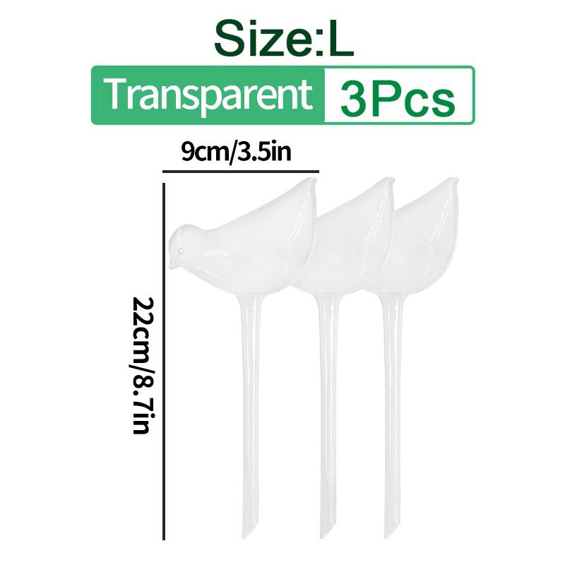 3 Stück Zimmerpflanzen Selbstbewässerungskugel Automatische Pflanzenblumen Wasserbirnen Tropfbewässerungsgerät System für Garten Blumenpflanze