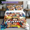 3pcs Duvet Cover Set (1*Duvet Cover + 2*Pillowcase, Without Core), Custom Name One Piece Pattern Bedding Set, Home Bedroom Decor Gift