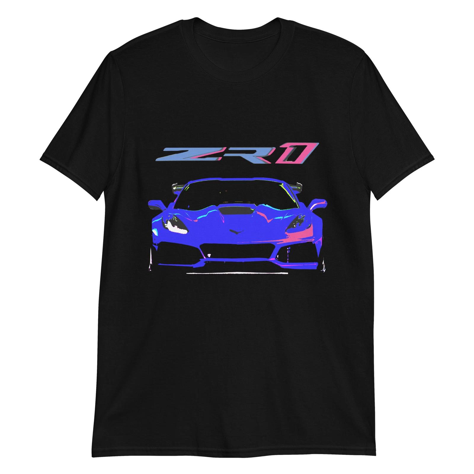 

vette C7 ZR1 7th gen Vette Custom Art Car Club Short-Sleeve Unisex 100% Cotton T-shirt Mens Tees Top S