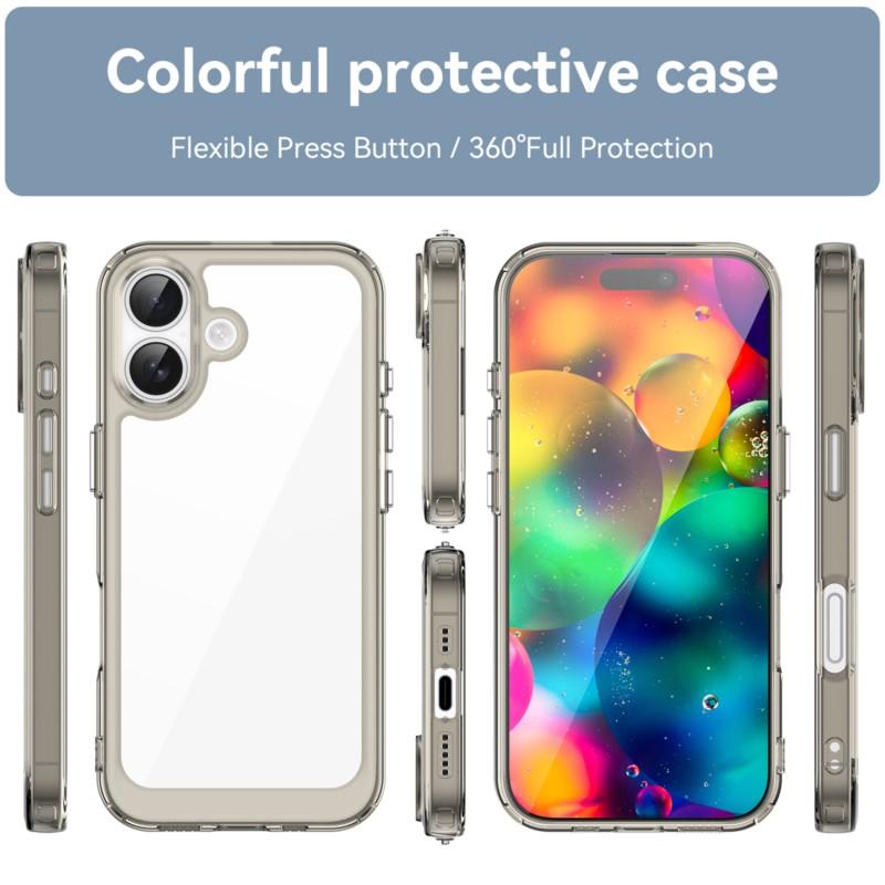 For iPhone 17 Pro Max Case For iPhone 17 17 Air 17 Pro 17 Pro Max Cover TPU Border Protective Phone Case for iPhone 17 Pro Max