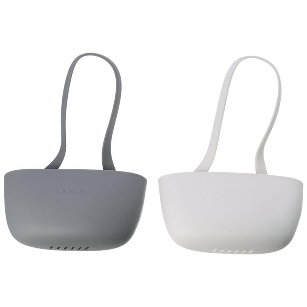 

2Pcs Easy to Use Kitchen Sink Bags No Installation Needed Kitchen Sink Organizer Home Storage оранжевый/темно-зеленого