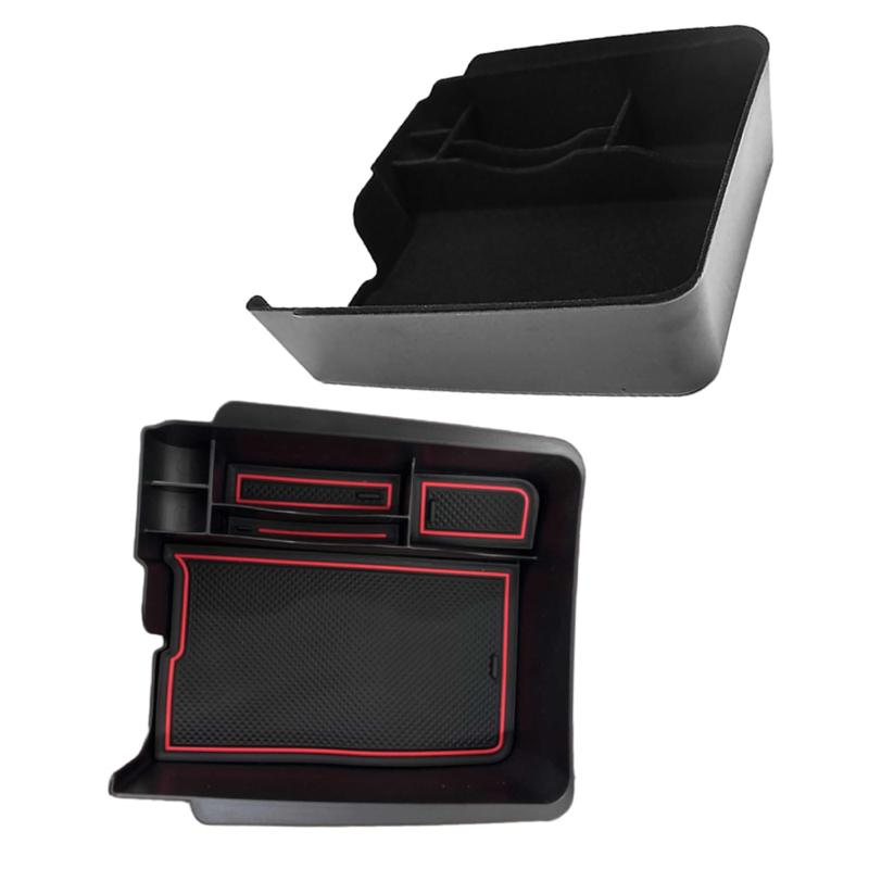 Car Center Console Organizer Tray for - Model Y 2017- Model 3 Durable Space Saving