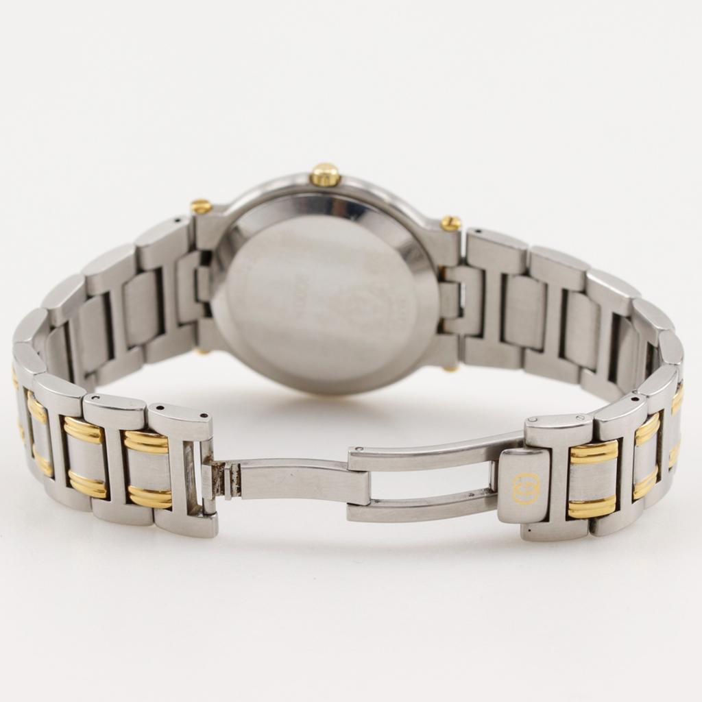 GUCCI Watches 9000M IvoryDial Stainless Steel Quartz Analog display unisex Used