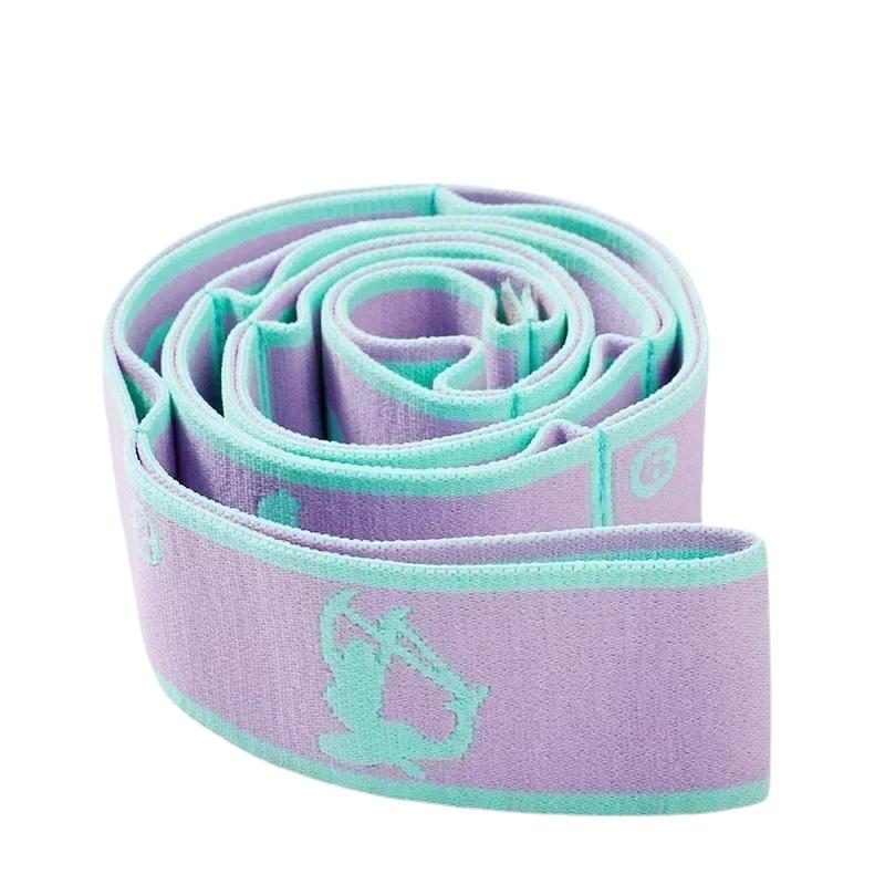 Yoga Belts for Sports Resistance Band Pilates Training Fitness Exercise Belt Home Gym Elastic Band Strap Band Yoga Accessories