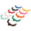 10pcs Plastic Material Purse Clasp Frame Light Weight Bag Clasp Lock  For Sewing Craft