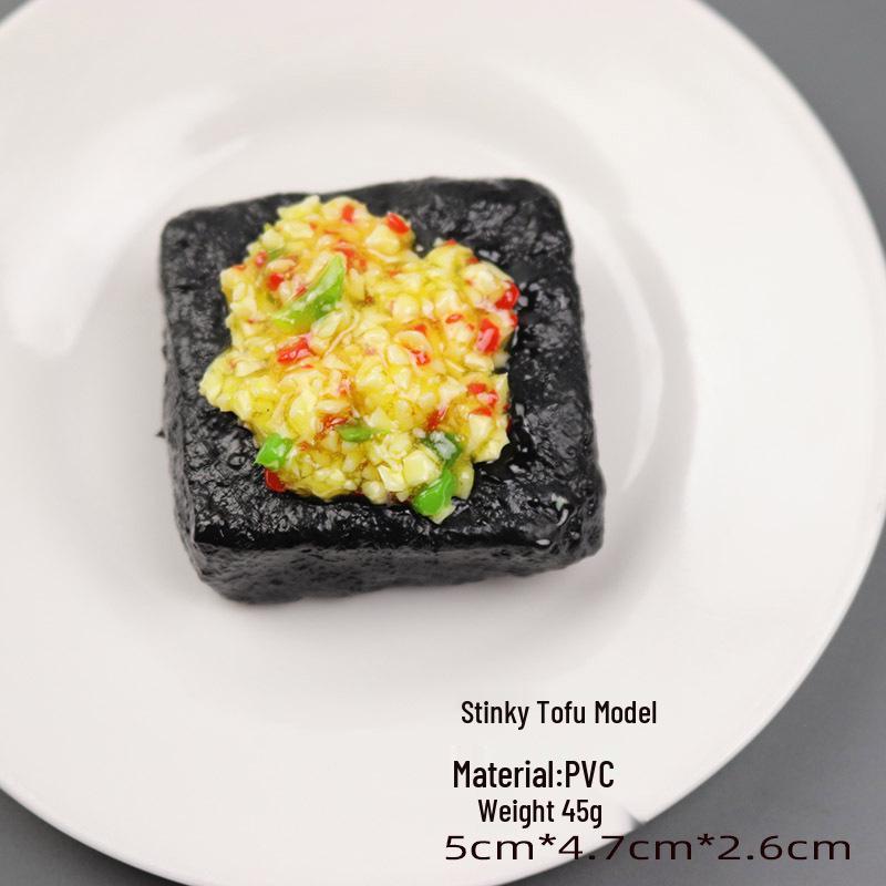 Tofu Skin Model for Stinky Tofu Hot Pot Food Display
