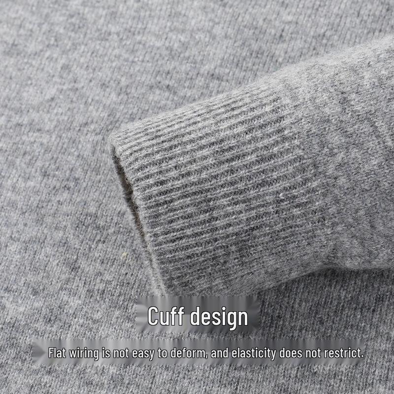 SNOWFLYING Women's 100% Merino Wool V-Neck Basic Knit Sweater