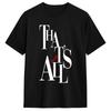 Maglietta per Coppia The Devil Wears Pradaed New York Tacchi Rossi Magliette Harajuku T-shirt Estiva Y2K Abbigliamento Casual in Cotone Regalo