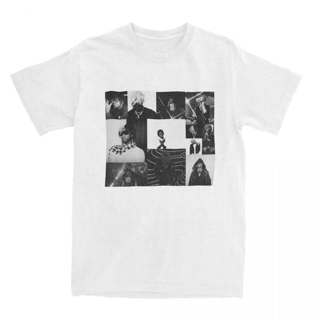 Vintage TShirt Rapper Ken Carson Collage Pure Cotton TShirts Fashion Tee Shirt for Men Summer Awesome Short Sleeve Tees