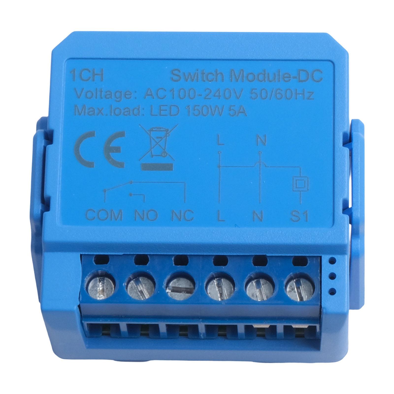 

Smart Switch Module Compatible with For Tuya and For ZigBee Remotely Controlled Mini Device for Various Scenarios