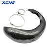 Motorcycle Exhaust Guard Cover Exhaust Pipe Carbon Fiber Protection For KTM Husqvarna 250 300 2-Stroke Dirt Bike Accessories