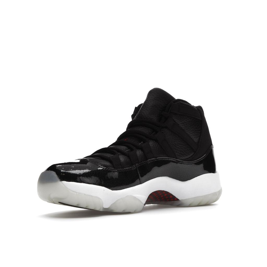 Air Jordan 11 Retro 72-10 Men Sneakers Black Black-Varsity-Red 378037-002