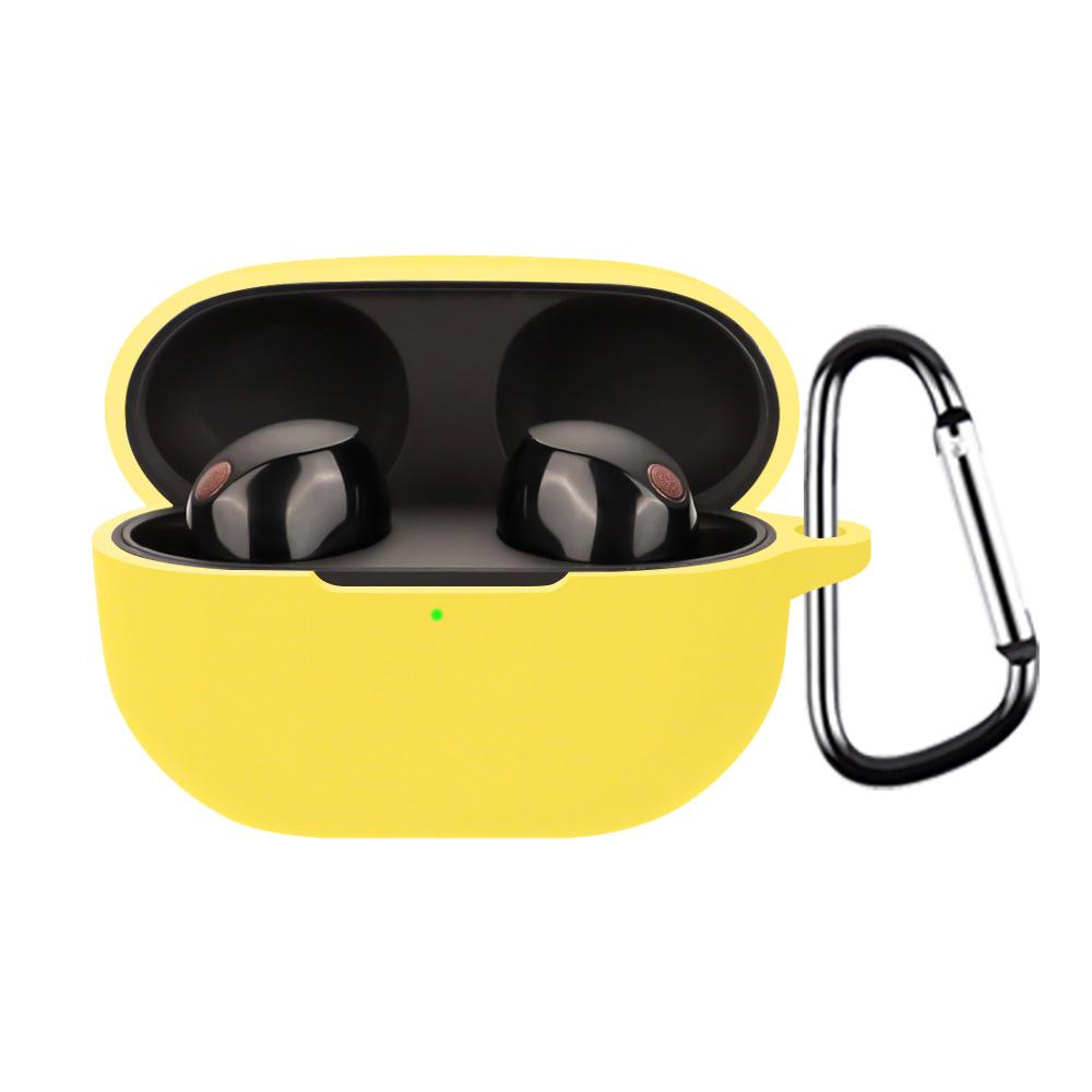Suitable for Sony WF-1000XM1 buckle earphone cover, anti-drop and anti-skid protective cover, portable mini soft case