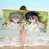 Alien Stage Anime Microfiber Beach Towel Absorbent Quick dry Soft Yoga Swimming Resort Mountain Climbing Towel
