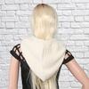 Hooded Scarf Thick Warm Woolen Women Hooded Scarf for Winter