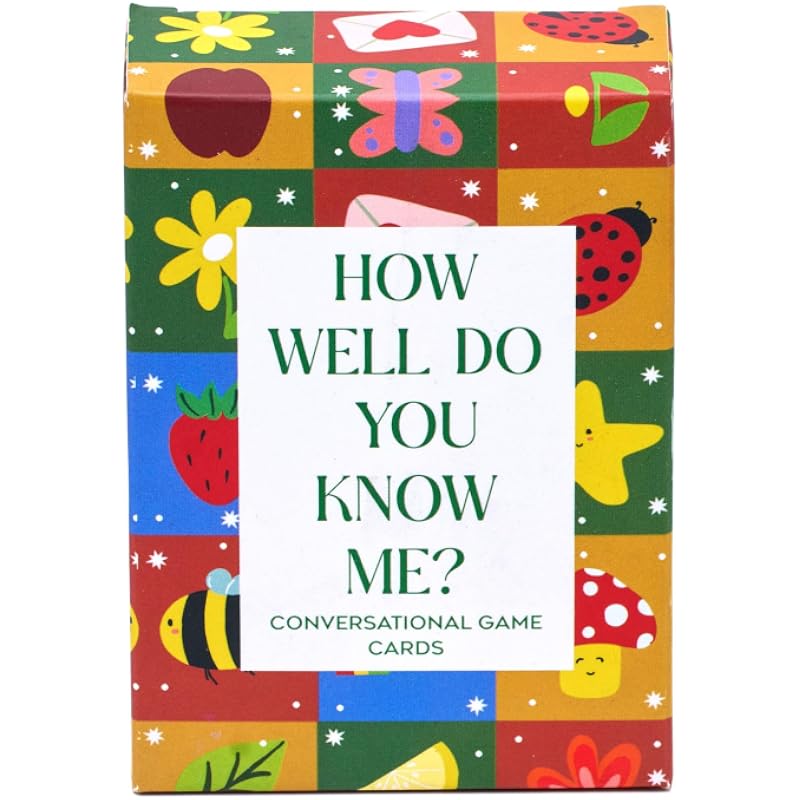 Factor Notes Conversational Cards : How Well Do You Know Me?