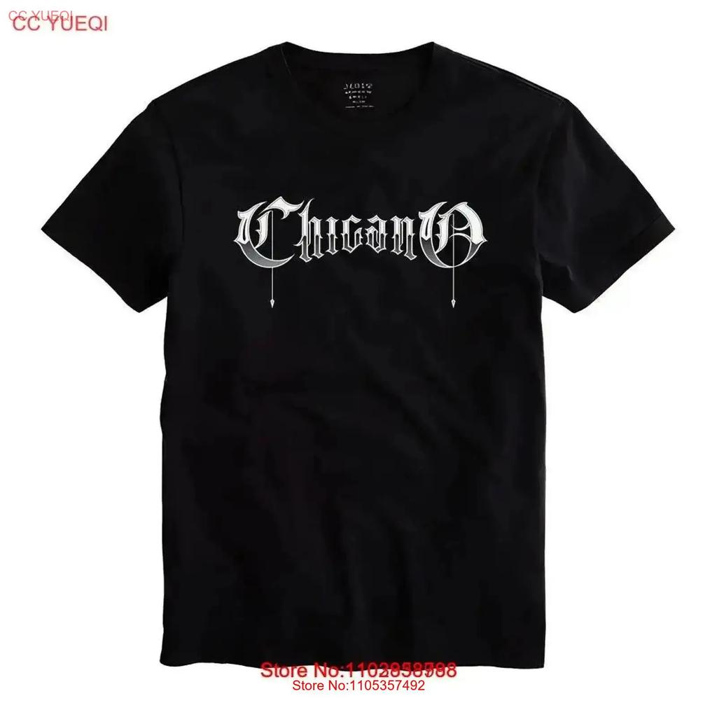 T Shirt Chigano Unisex Black Size S 5xl Vintage Comfortable Stylish Designer Clothes Soft Fashion Homme Breathable Graphic