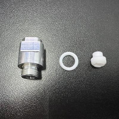 Moka Pot Double Valve Core Set Universal For 2/4Cups Dual Valve Mocha Pot Accessory, Valve Core Sealing Ring and Booster Plug.