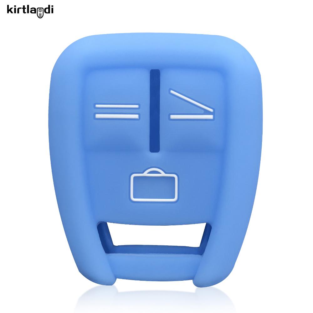 Silicone Key Cover Shell Remote Car Key Case for Opel Astra G Zafira FRONTERA B Vectra 2/3 Button Key Protection Jacket Cap Fob