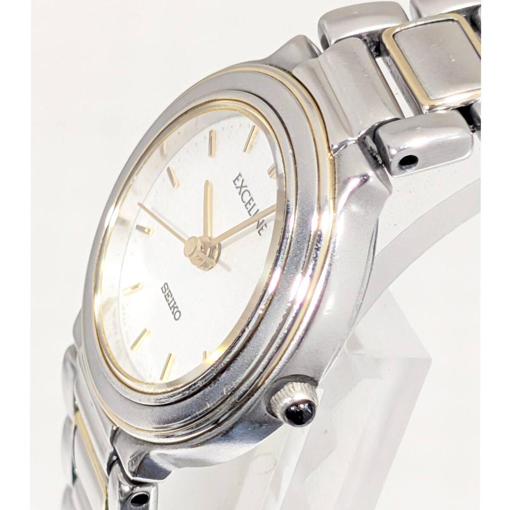 SEIKO Excelline Battery Working Ladies' Watch, Replaced, Condition, I-08