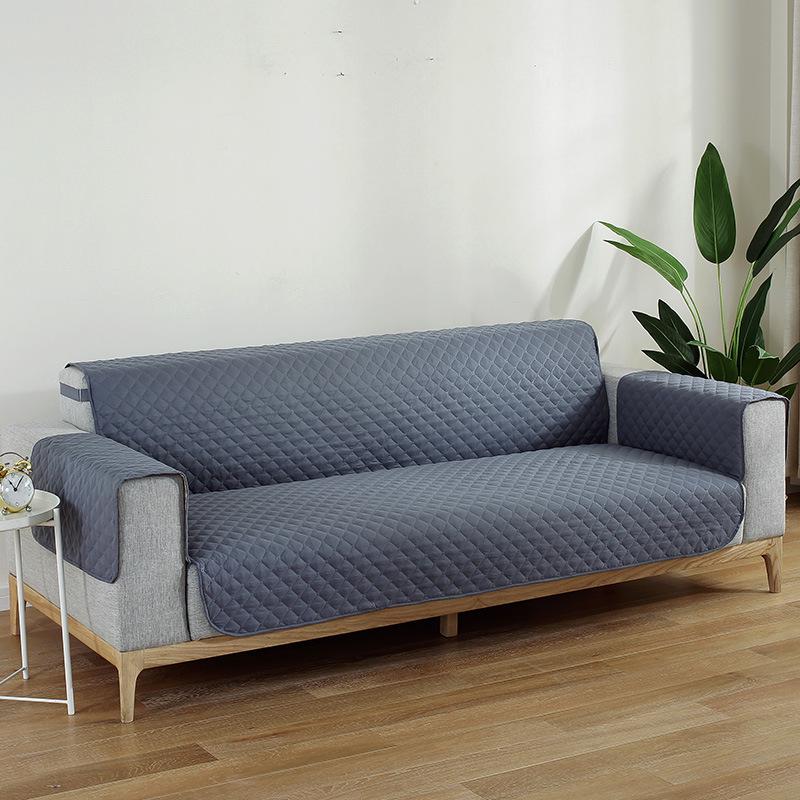 Waterdichte Huisdier Bankhoes Eendelig Effen Kleur Meubelbeschermer Hoes Voor Woonkamer Huisdecoratie Stofdichte Bank Bankhoes