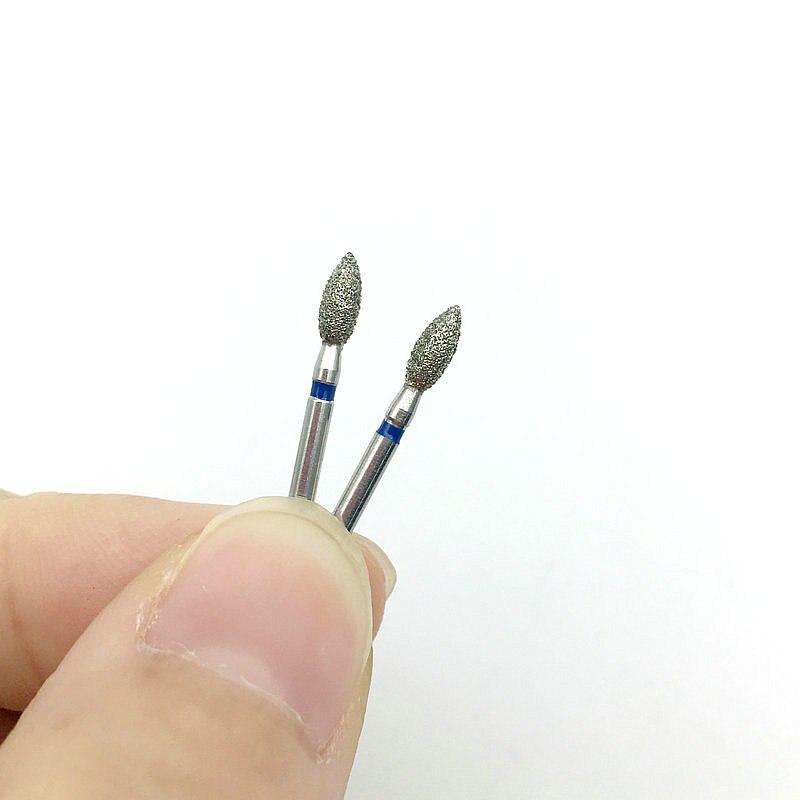 10ks/krabice Zubní diamantové frézy Vrtáky pro vysokorychlostní leštění násadce Bělící výrobek Dia-burs FO-34