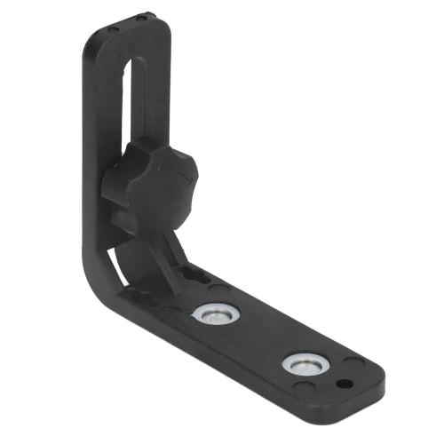 Magnetic Level Marker Bracket, L-Shaped Leveling Holder for Laser Markers, Laser Level Holder, Strong Magnet, Wall Mount, Vertical Positioning, 5/8" M