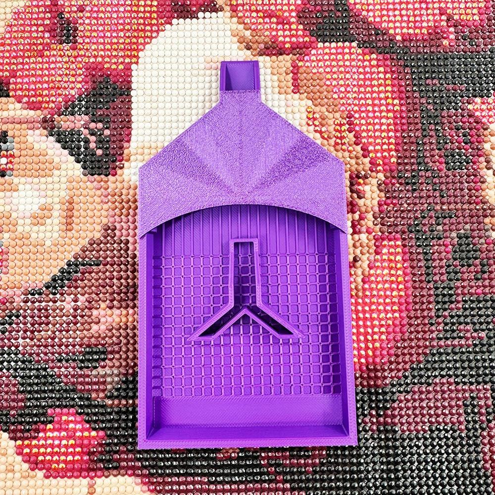 Embroidery Diamond Painting Tray Kits DIY Craft Drill Storage Box  for Nail Art