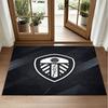 Leeds United Design Kristall-Samt-Teppich Weiche Dekorationsmatte für Schlafzimmer Eingang