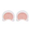1 Pair Cute Soft Abs Bear Ear Decorations Lovely Kawaii Appearance Fit For Scooters Motorcycles Helmets