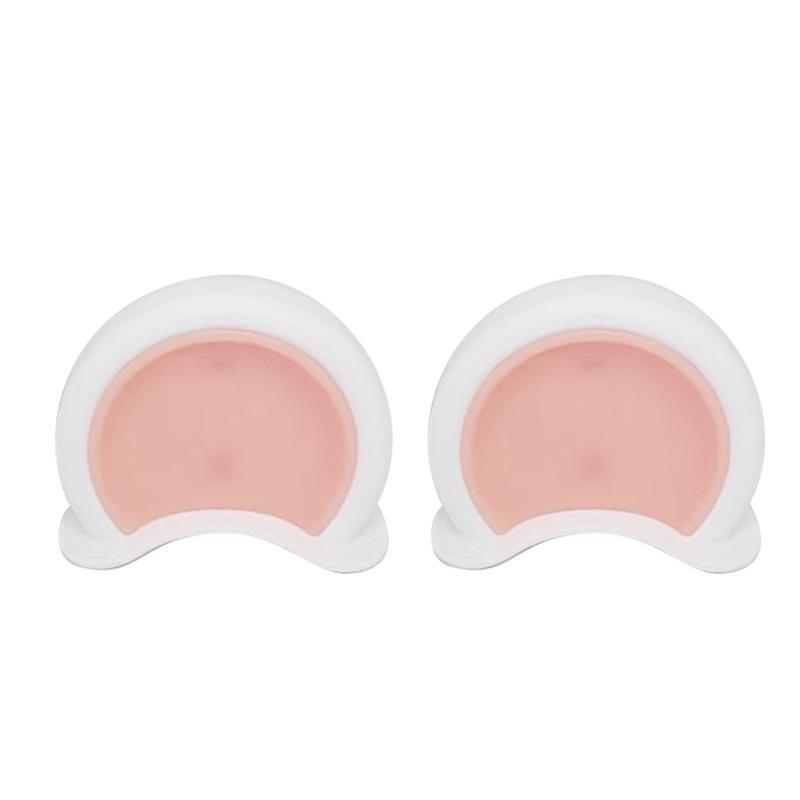 1 Pair Cute Soft Abs Bear Ear Decorations Lovely Kawaii Appearance Fit For Scooters Motorcycles Helmets
