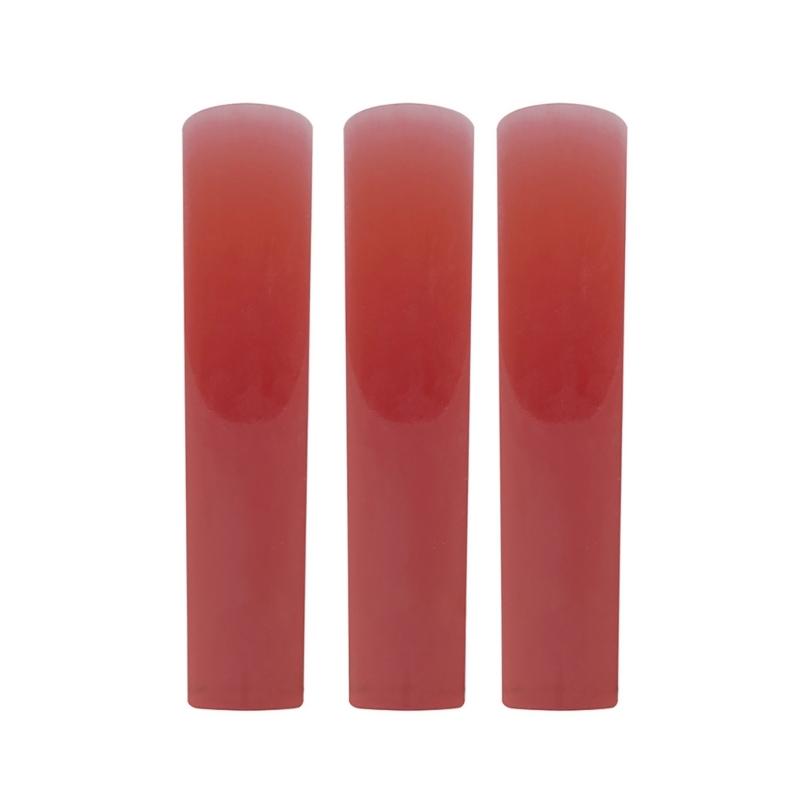 3Pcs Resin Sax Reed Set Musical Instruments Accessory Reeds Replacement for Beginner Tenors/Alto/Soprano Saxophone Reeds