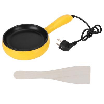350W Mini Frying Pan NonStick Fried Steak Pancake Egg Pan with Wooden Spatula
