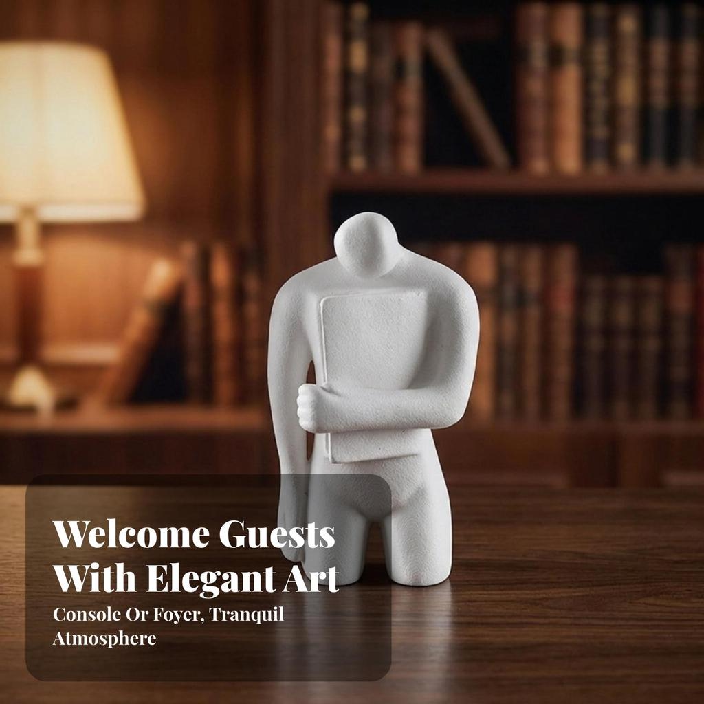 Abstract Human Figurine Minimalist Tabletop Decorative for Minimalists