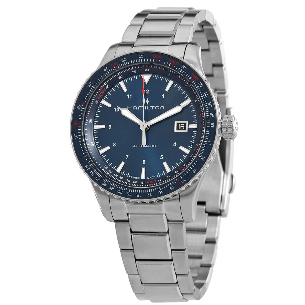 

HAMILTON Watch Genuine Warranty Khaki Aviation Converter Mechanical Automatic Winding H76645140 Gent Imported [Hamilton] [Regular Product]