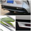 Für Toyota Sienna 2024 2024 2024 Chrom-Nebelschlussleuchtenabdeckung, Zierleisten für die Heckstoßstange, Nebelscheinwerfer, Lampenform, Garnieren, Auto-Styling