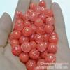 Jade and Strawberry Crystal Lotus Beads for DIY Jewelry Accessories