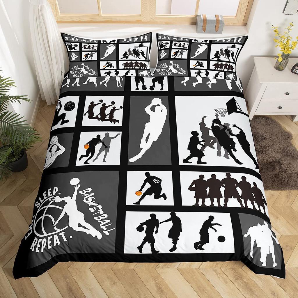 Rose Puppy Three-Piece Quilt Cover 3D Digital Printing Bedding Set Bed Cover