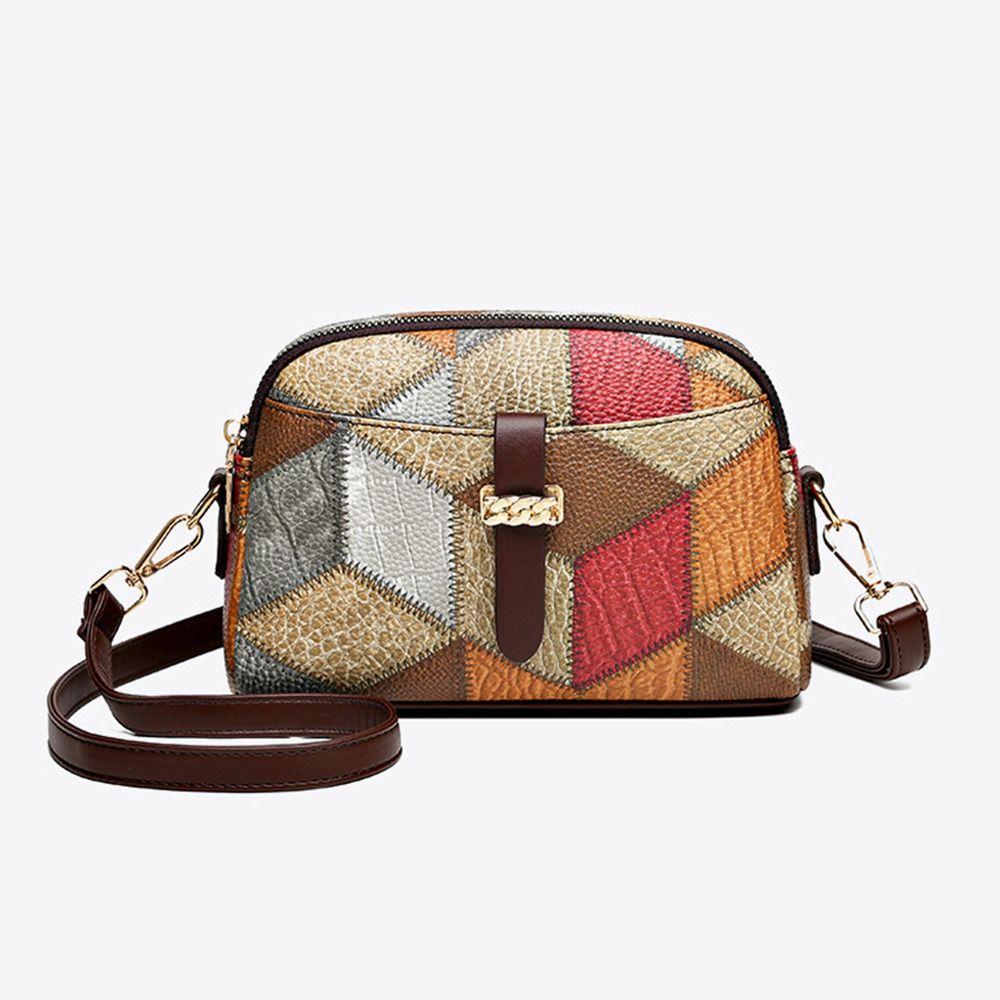 Fashion PU Lether Shoulder Bags Large Capacity Crossbody Bags Mom's Bag Women Female