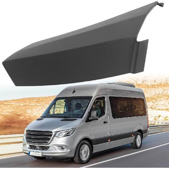 Front Right Passenger Side Trim Molding Cover Fit for 2019-2024 MB Sprinter 1500 2500 3500 3500XD, Fender Flare Replace OE 910-690-01-00-9K83, 910