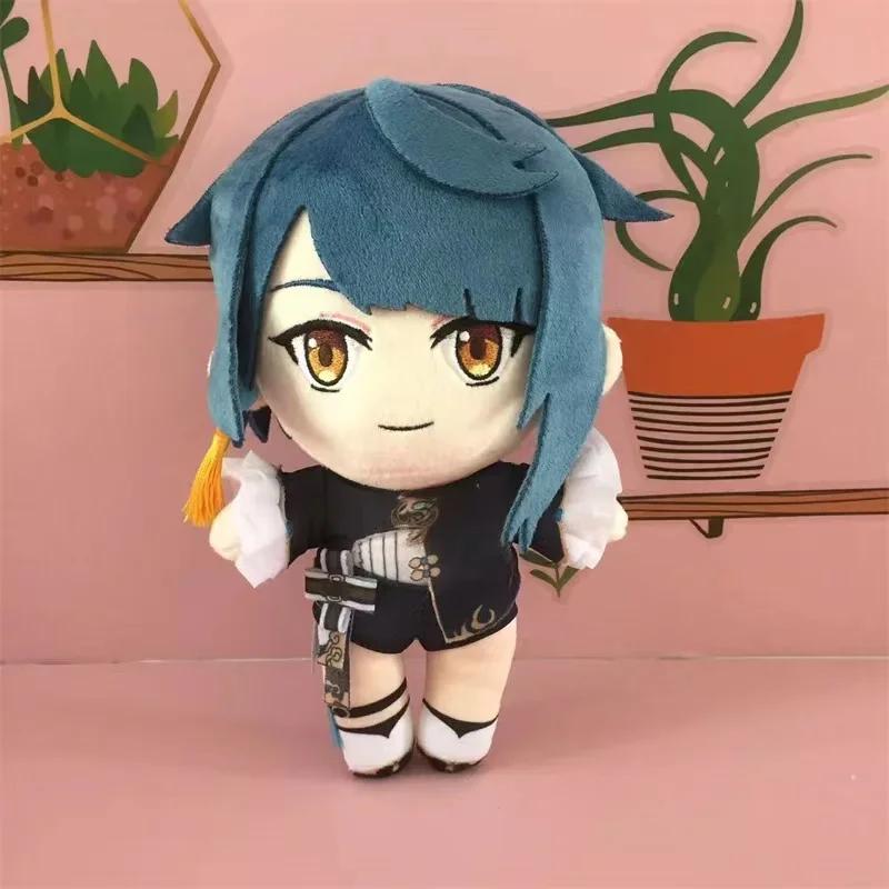 Anime Xing Qiu Cosplay Plush Doll 20cm Genshin Impact Game Cute Soft Stuffed Toy For Game Fans
