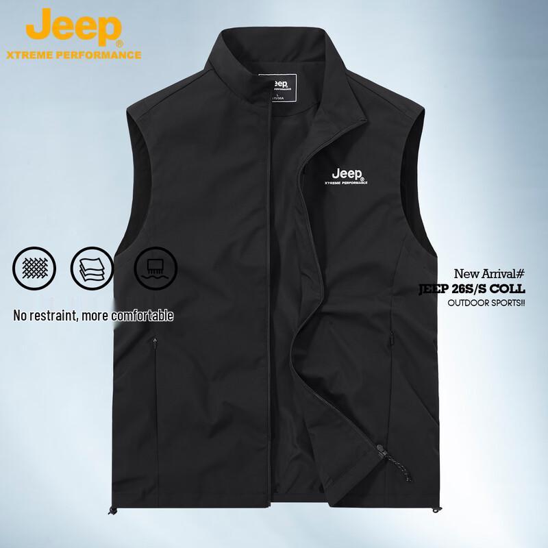 Мужская многокарманная жилетка-карго JEEP для активного отдыха M