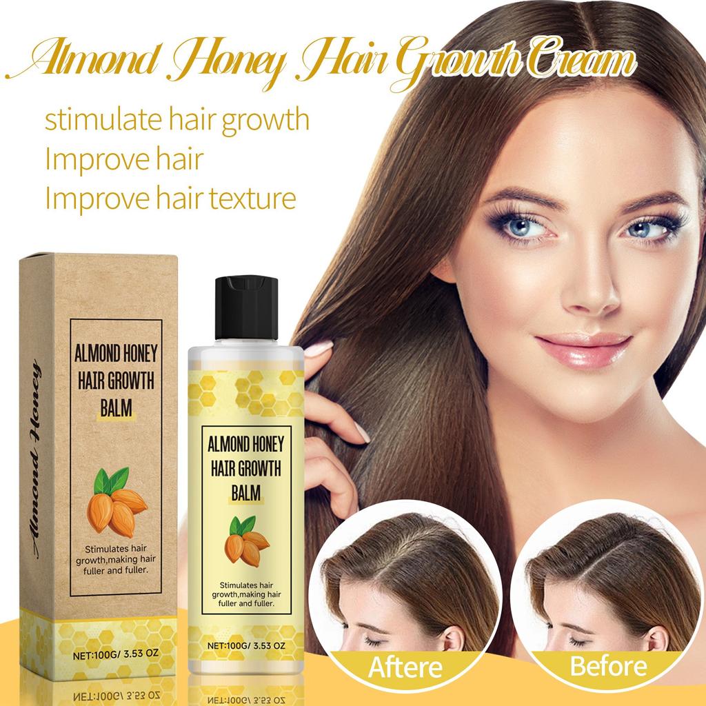 Honey Hair Growth Cream Effectively Nourishes Hair And Is Suitable For All Hair Types. Continuous Use Restores Hair Health