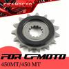 Motorcycles Front Sprocket Chain Wheel Front Fly Wheel Pinion 15T For CFMOTO 450 MT Small Silent Durable Motorcycle Parts
