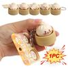 Mini Steamed Bun Stress Relief Simulation Dim Sum Kneading Decompression Bun  Hanging Decoration