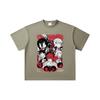 260 GSM Double Yarn 32 Count 100% Cotton Chainsaw Man V60 Print Unisex Heavy Cotton T Shirt