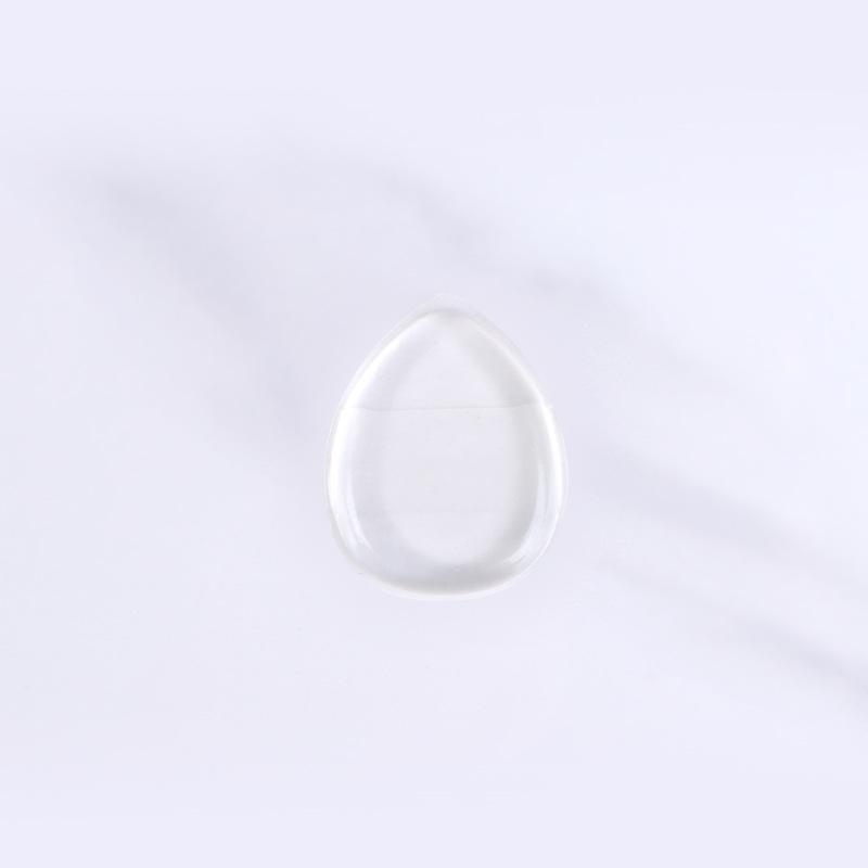 

Желейный Силиконовый Гелевый Пуф Овальный Мягкий Пуф для Косметики Лица Тональный Крем BB Крем Не Впитывающий Пудру Инструмент для Макияжа прозрачный