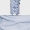 Men's Autumn Fashion Double Collar Solid Color Slim Fit Long Sleeve Shirt